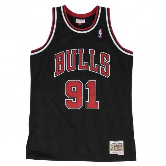 Mitchell & Ness Rodman 91 Ανδρική Φανέλα Μπάσκετ Mitchell & Ness Rodman 91 Ανδρική Φανέλα Μπάσκετ