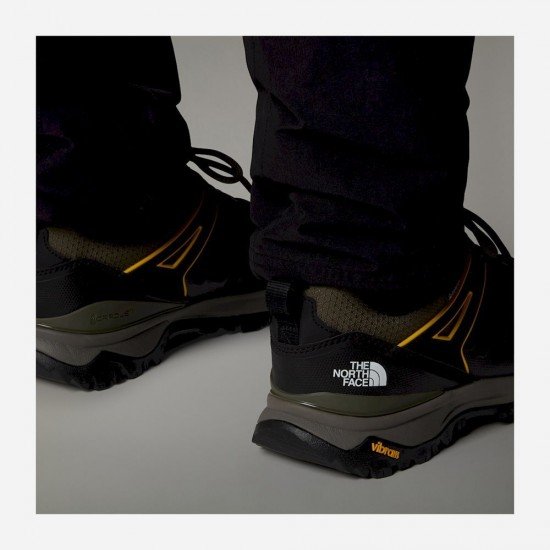 The North Face Hedgehog Ανδρικά Ορειβατικά Παπούτσια Αδιάβροχα με Μεμβράνη Gore-Tex Μαύρα The North Face Hedgehog Ανδρικά Ορειβατικά Παπούτσια Αδιάβροχα με Μεμβράνη Gore-Tex Μαύρα