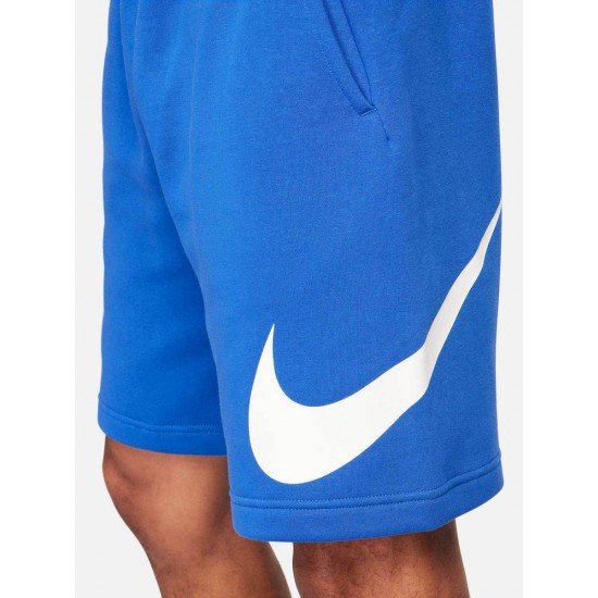 Nike Nsw Club Αθλητική Ανδρική Βερμούδα Blue Nike Nsw Club Αθλητική Ανδρική Βερμούδα Blue