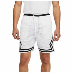 Jordan Αθλητική Ανδρική Βερμούδα Dri-Fit Λευκή