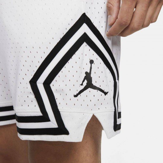 Jordan Αθλητική Ανδρική Βερμούδα Dri-Fit Λευκή Jordan Αθλητική Ανδρική Βερμούδα Dri-Fit Λευκή