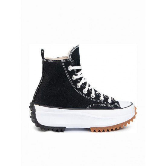 Converse Run Star Hike Hi Flatforms Μποτάκια Μαύρα Converse Run Star Hike Hi Flatforms Μποτάκια Μαύρα