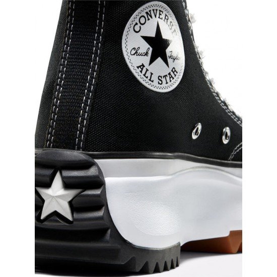 Converse Run Star Hike Hi Flatforms Μποτάκια Μαύρα Converse Run Star Hike Hi Flatforms Μποτάκια Μαύρα