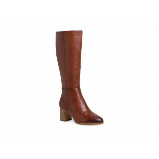 Tamaris Comfort Cognac Ανατομικές Δερμάτινες Μπότες Ταμπά Tamaris Comfort Cognac Ανατομικές Δερμάτινες Μπότες Ταμπά