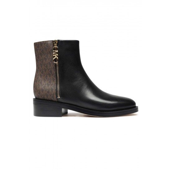 MICHAEL KORS Μποτακια Regan Flat 40F3RGME6L 007 blk/brown