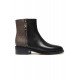 MICHAEL KORS Μποτακια Regan Flat 40F3RGME6L 007 blk/brown