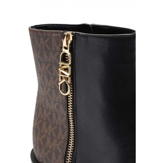 MICHAEL KORS Μποτακια Regan Flat 40F3RGME6L 007 blk/brown