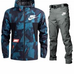 NIKE 2025 ΧΕΙΜΩΝΑ ΑΝΔΡΙΚΗ ΜΟΔΑ ΠΑΧΥΝΣΗ ΜΟΔΑΣ ΑΘΛΗΤΙΚΟ ΣΑΚΑΚΙ ΤΑΚΤΙΚΟ ΠΑΝΤΕΛΟΝΙ ΚΟΣΤΟΥΜΙ