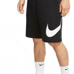 Nike Sportswear Club Αθλητική Ανδρική Βερμούδα Μαύρη