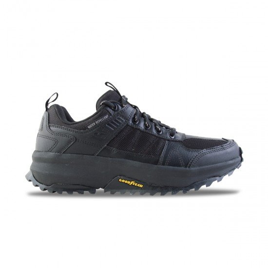 Skechers Goodyear Ανδρικά Ορειβατικά Παπούτσια Μαύρα