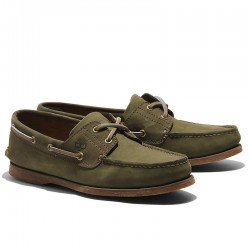 Timberland Ανδρικά Μοκασίνια σε Πράσινο Χρώμα