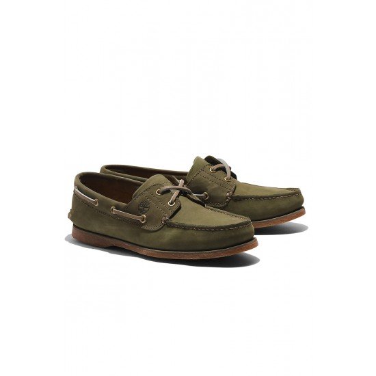 Timberland Ανδρικά Μοκασίνια σε Πράσινο Χρώμα Timberland Ανδρικά Μοκασίνια σε Πράσινο Χρώμα