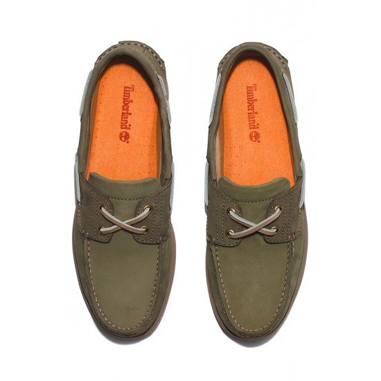 Timberland Ανδρικά Μοκασίνια σε Πράσινο Χρώμα Timberland Ανδρικά Μοκασίνια σε Πράσινο Χρώμα