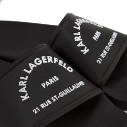 Karl Lagerfeld Ανδρικά Slides Μαύρα
