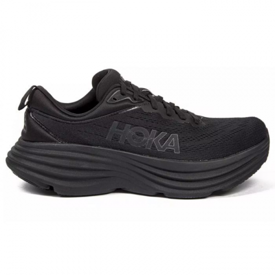 ΠΑΠΟΥΤΣΙΑ HOKA ONE ONE Men's Bondi 8 Black ΠΑΠΟΥΤΣΙΑ HOKA ONE ONE Men's Bondi 8 Black