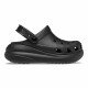Crocs Classic Crush Ανατομικά Σαμπό Μαύρα Crocs Classic Crush Ανατομικά Σαμπό Μαύρα
