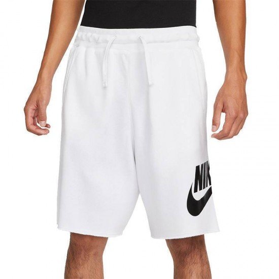 Nike Club Alumni Αθλητική Ανδρική Βερμούδα Λευκή Nike Club Alumni Αθλητική Ανδρική Βερμούδα Λευκή
