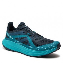 Salomon Ultra Flow Ανδρικά Αθλητικά Παπούτσια Trail Running Carbon / Tahitian Tide / Deep Dive