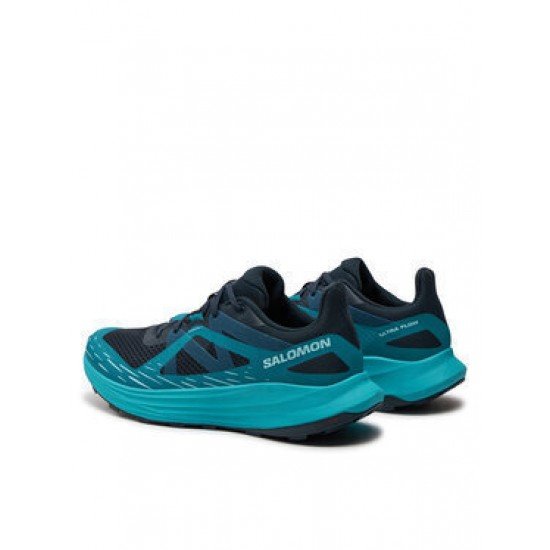 Salomon Ultra Flow Ανδρικά Αθλητικά Παπούτσια Trail Running Carbon / Tahitian Tide / Deep Dive