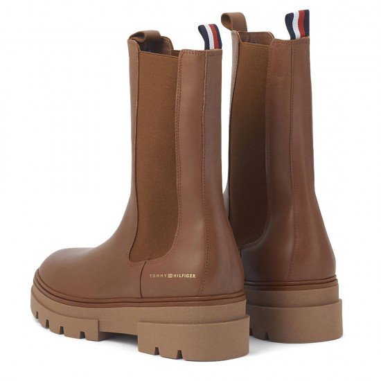 Μπότες - WINTER COGNAC Tommy Hilfiger 