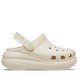 Crocs Mega Crush Γυναικεία Σαμπό Μπεζ Crocs Mega Crush Γυναικεία Σαμπό Μπεζ