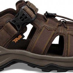 Teva Omnium 2 Δερμάτινα Ανδρικά Σανδάλια Turkish Coffee