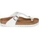 Birkenstock Gizeh Δερμάτινα Γυναικεία Ανατομικά Σανδάλια Λευκά Regular Fit Birkenstock Gizeh Δερμάτινα Γυναικεία Ανατομικά Σανδάλια Λευκά Regular Fit