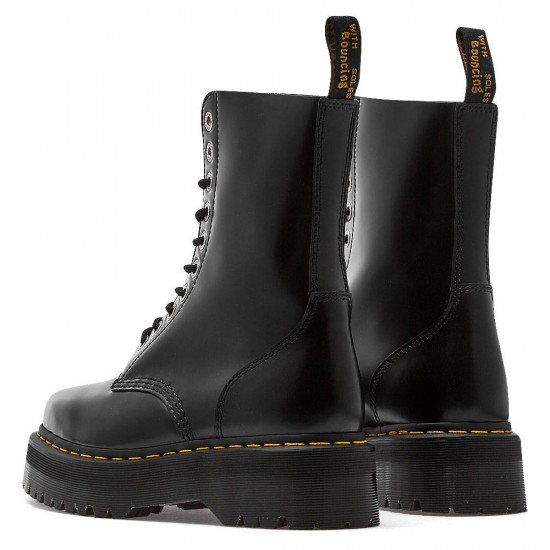 Μποτάκια - BLACK Dr Martens 1490 Quad Squared Polished Smooth 31147001 Μποτάκια - BLACK Dr Martens 1490 Quad Squared Polished Smooth 31147001