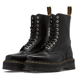 Μποτάκια - BLACK Dr Martens 1490 Quad Squared Polished Smooth 31147001