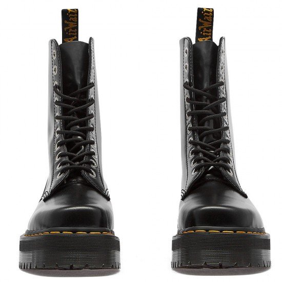 Μποτάκια - BLACK Dr Martens 1490 Quad Squared Polished Smooth 31147001 Μποτάκια - BLACK Dr Martens 1490 Quad Squared Polished Smooth 31147001