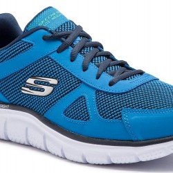 Skechers Bucolo Ανδρικά Αθλητικά Παπούτσια Running Μπλε