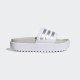 adidas Adilette Slides με Πλατφόρμα σε Λευκό Χρώμα adidas Adilette Slides με Πλατφόρμα σε Λευκό Χρώμα