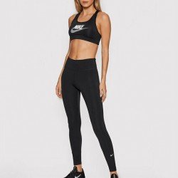 Nike Dri-Fit Swoosh Γυναικείο Αθλητικό σετ Μαύρο