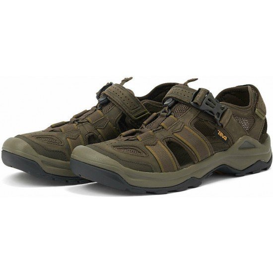 Teva Omnium 2 Δερμάτινα Ανδρικά Σανδάλια Turkish Coffee Teva Omnium 2 Δερμάτινα Ανδρικά Σανδάλια Turkish Coffee
