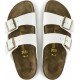 Birkenstock Arizona Δερμάτινα Unisex Ανατομικά Σανδάλια Λευκά Narrow Fit Birkenstock Arizona Δερμάτινα Unisex Ανατομικά Σανδάλια Λευκά Narrow Fit