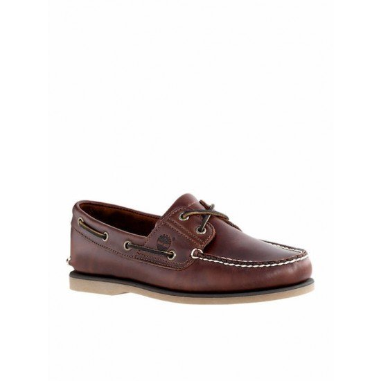 Timberland 2 Eye Δερμάτινα Ανδρικά Boat Shoes Root Beer Timberland 2 Eye Δερμάτινα Ανδρικά Boat Shoes Root Beer