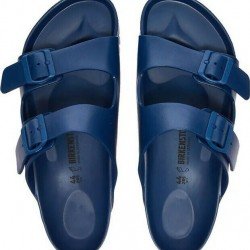 Birkenstock Arizona Essentials Ανδρικά Σανδάλια σε Μπλε Χρώμα