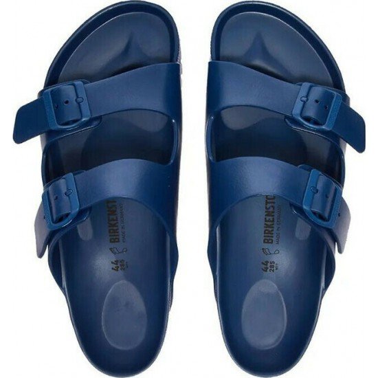 Birkenstock Arizona Essentials Ανδρικά Σανδάλια σε Μπλε Χρώμα Birkenstock Arizona Essentials Ανδρικά Σανδάλια σε Μπλε Χρώμα
